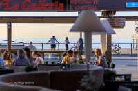 Italienisches Restaurant La Galleria am Boulevard in Scheveningen die Niederlande