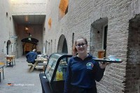 Essen und Trinken bei Fort Pannerden in den Niederlanden