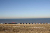 Hotel am Strand in den Niederlanden