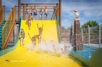 Rutschen Schwimmbad Camping Zeeland die Niederlande