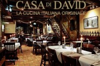 Authentisches Italienisches Restaurant Casa di David in Amsterdam die Niederlande Niederlande