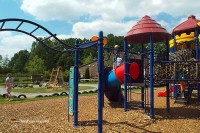 Spielplatz Veluwe die Niederlande Niederlande